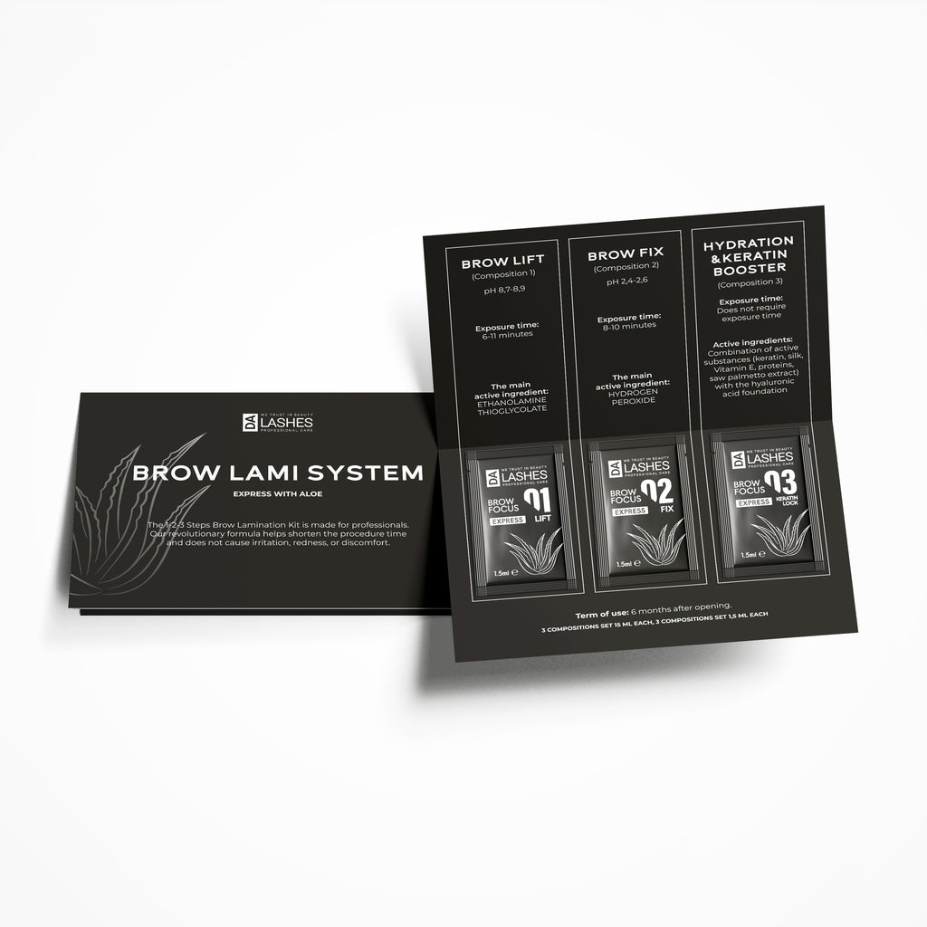 Brow focus (preparaty do laminowania brwi)