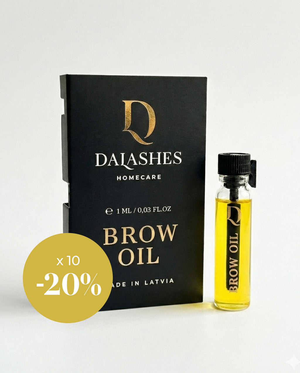 Brow oil (zestaw 10 próbek)