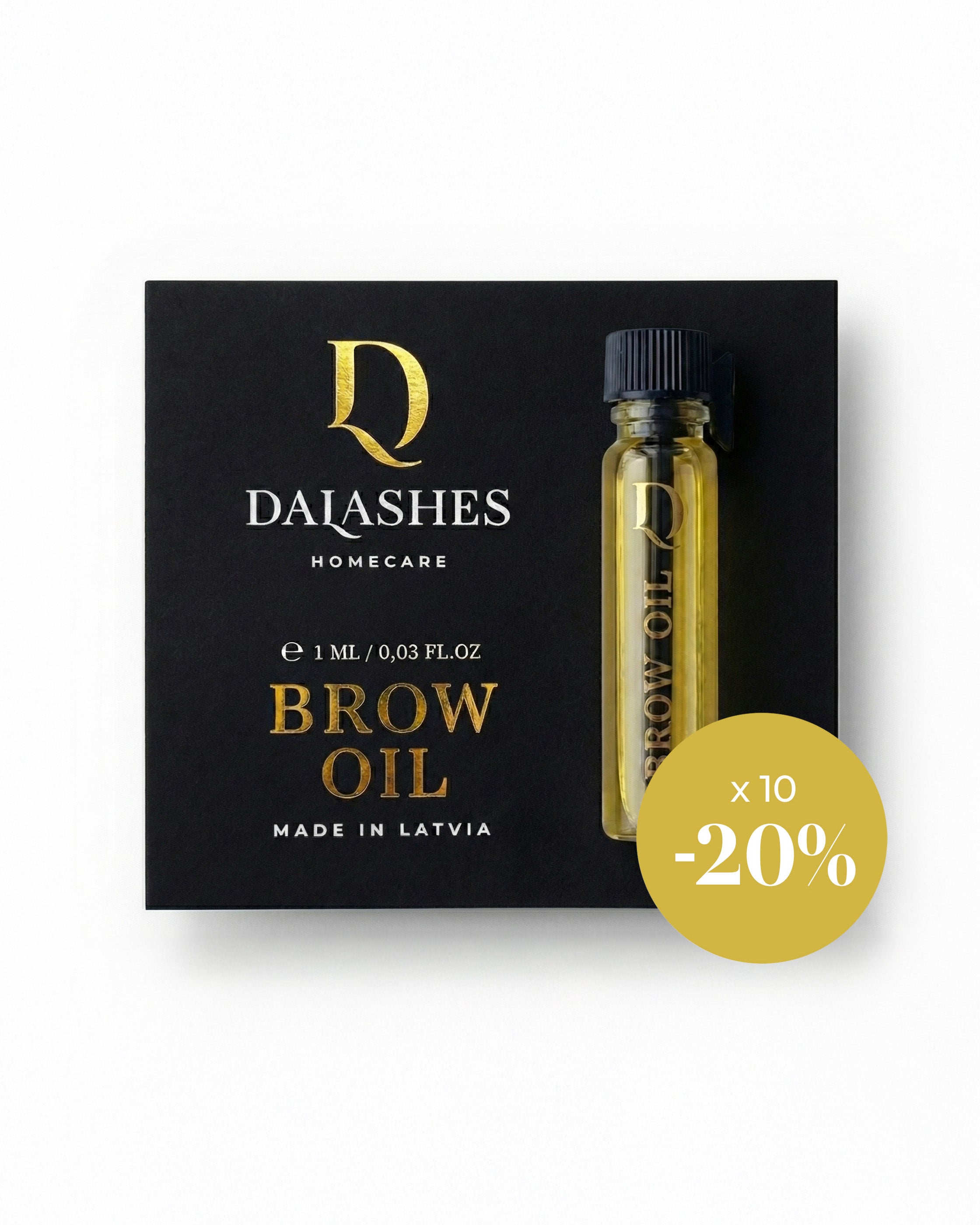 Brow oil (zestaw 10 próbek)